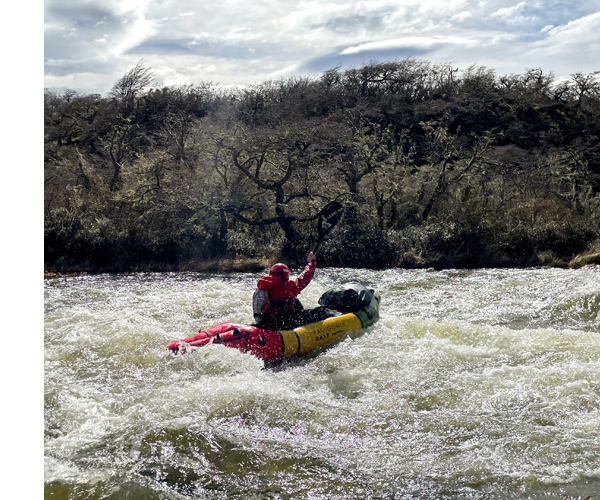 Packraft Rio Pascua